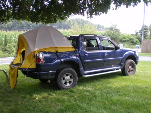Ford explorer sport trac bed tent #9